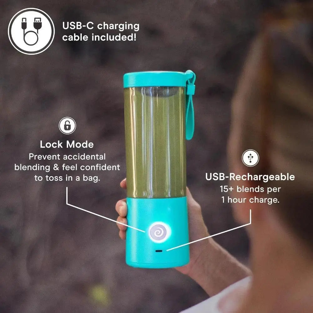 Portable 16oz USB C Rechargeable Mini Travel Juicer