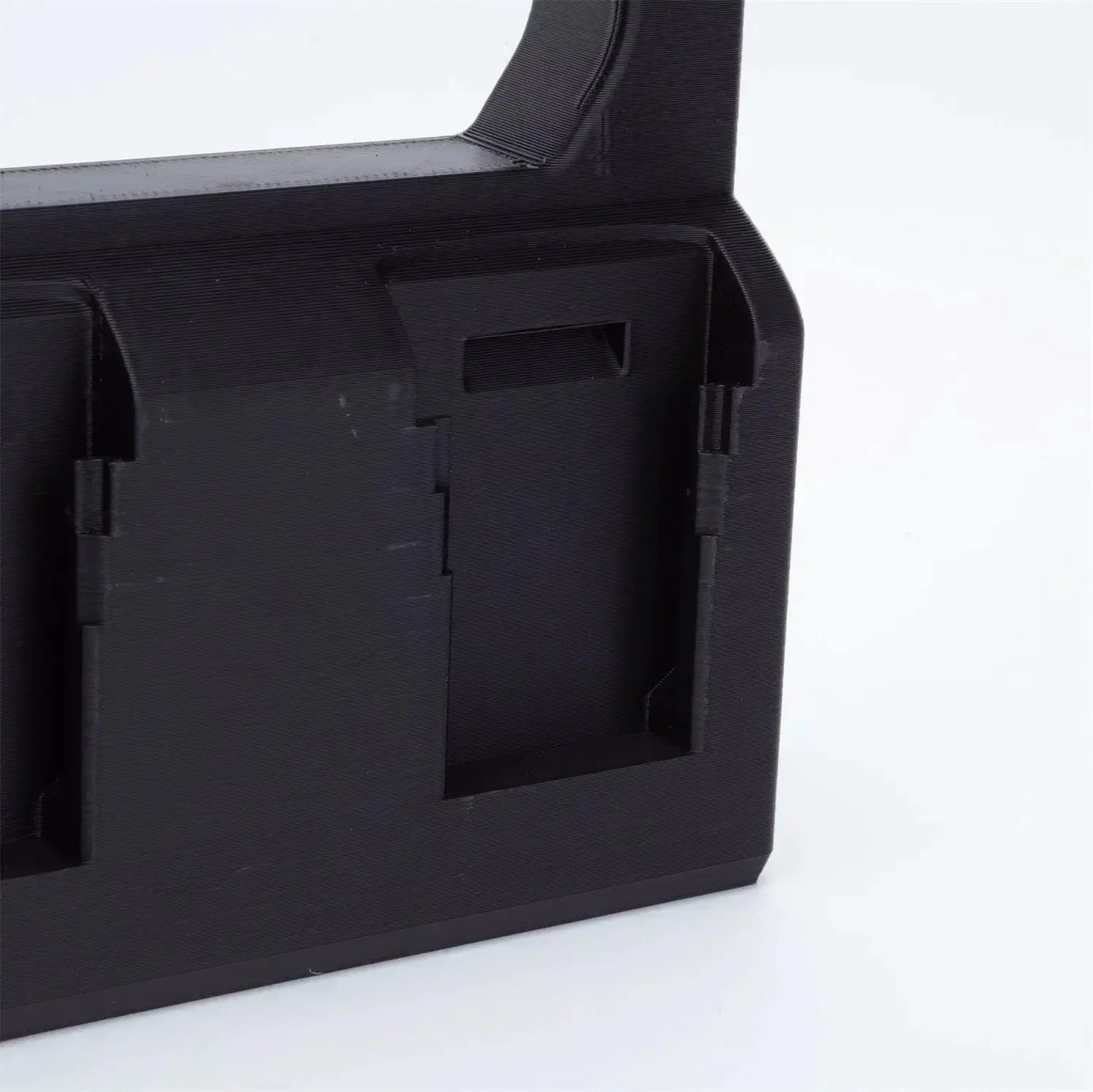 Battery Carrier Caddy With Storage Compartment 4 Holders