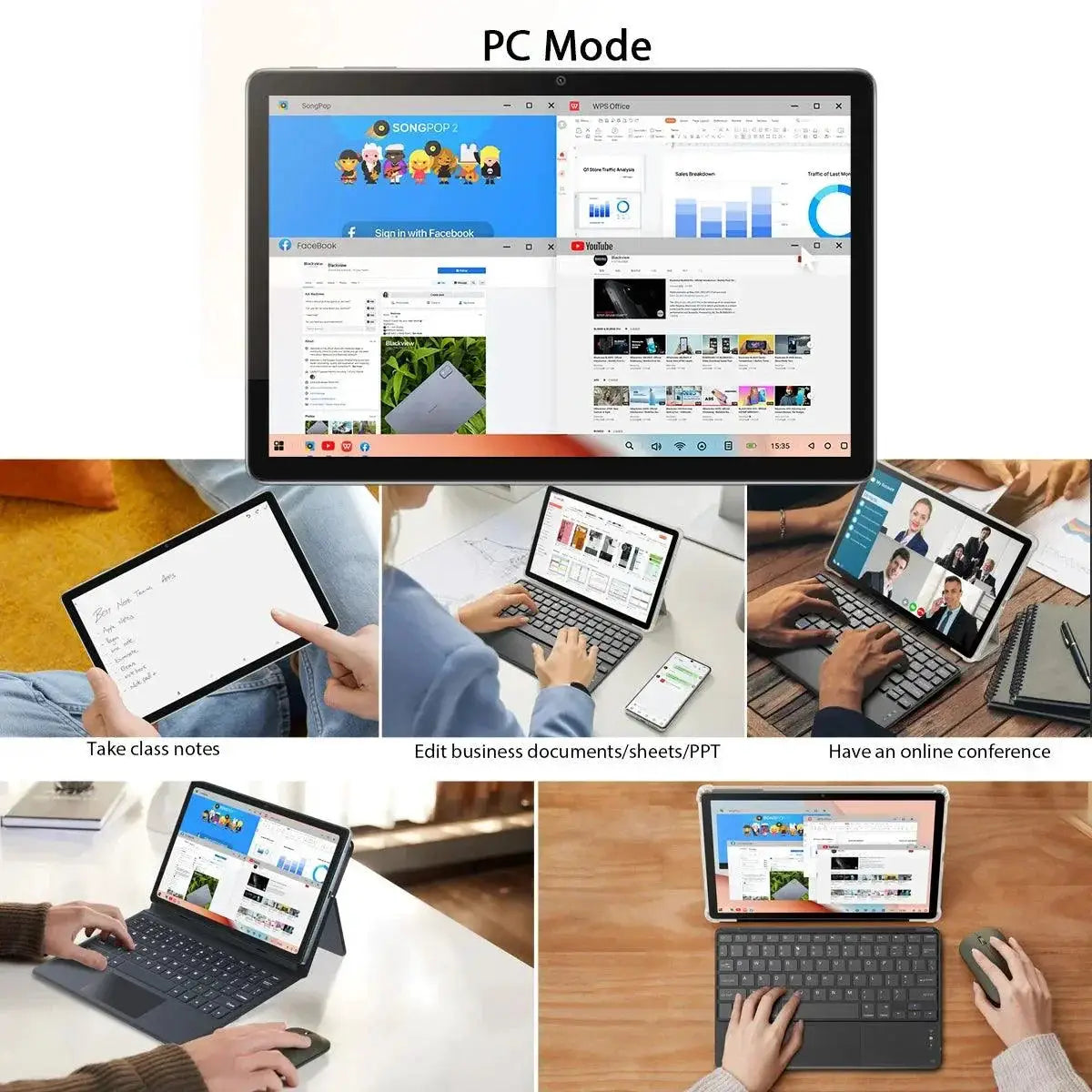 Blackview Tab 13 Tablet 10.1 FHD 6GB RAM 128GB Storage