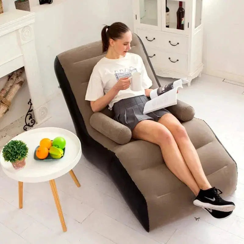 Living Room S Shape Inflatable Sofa Chair Cheap Designer Sofa