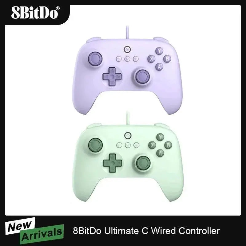AKNES 8BitDo Ultimate C Wired PC Gaming Controller