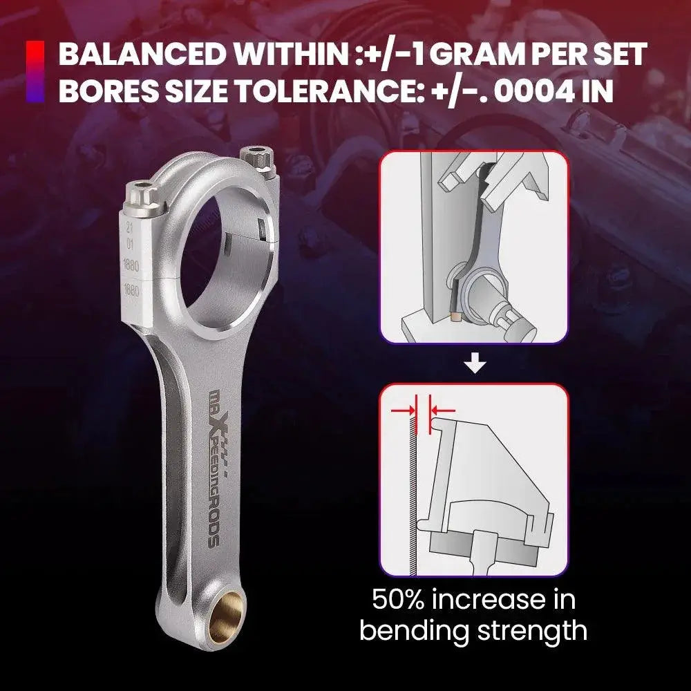 H Beam Connecting Rods for Mazda 323 B6F 1989 1994