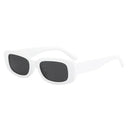 Trendy Vintage Rectangle Sunglasses for Women UV400 Shades