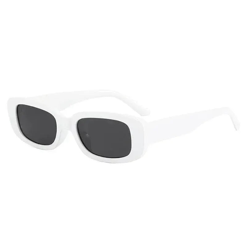Trendy Vintage Rectangle Sunglasses For Women UV400 Shades