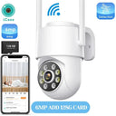 4K Outdoor Dual Lens Camera for Home Use