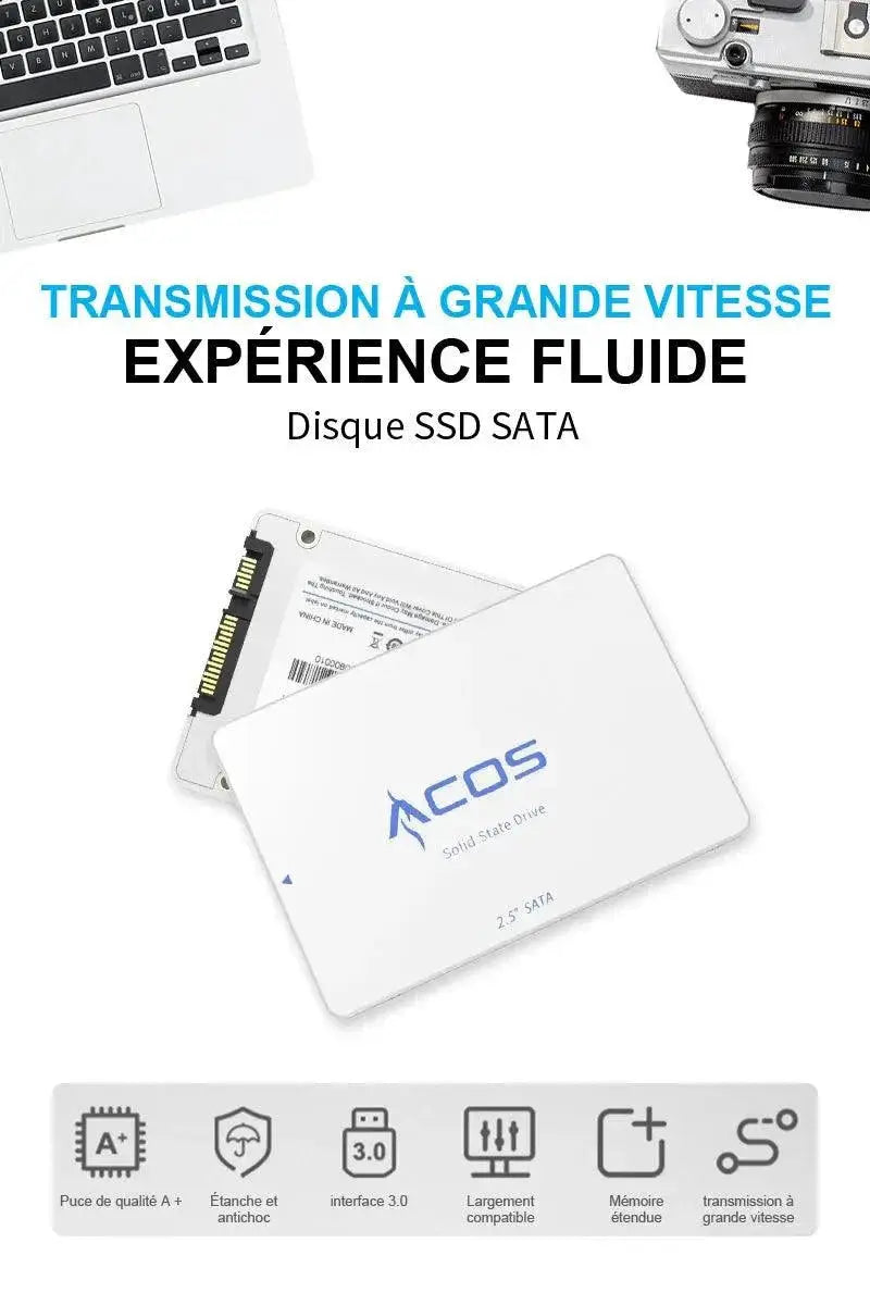 ACOS SATA3 SSD High Speed Storage Drive 120GB Performance