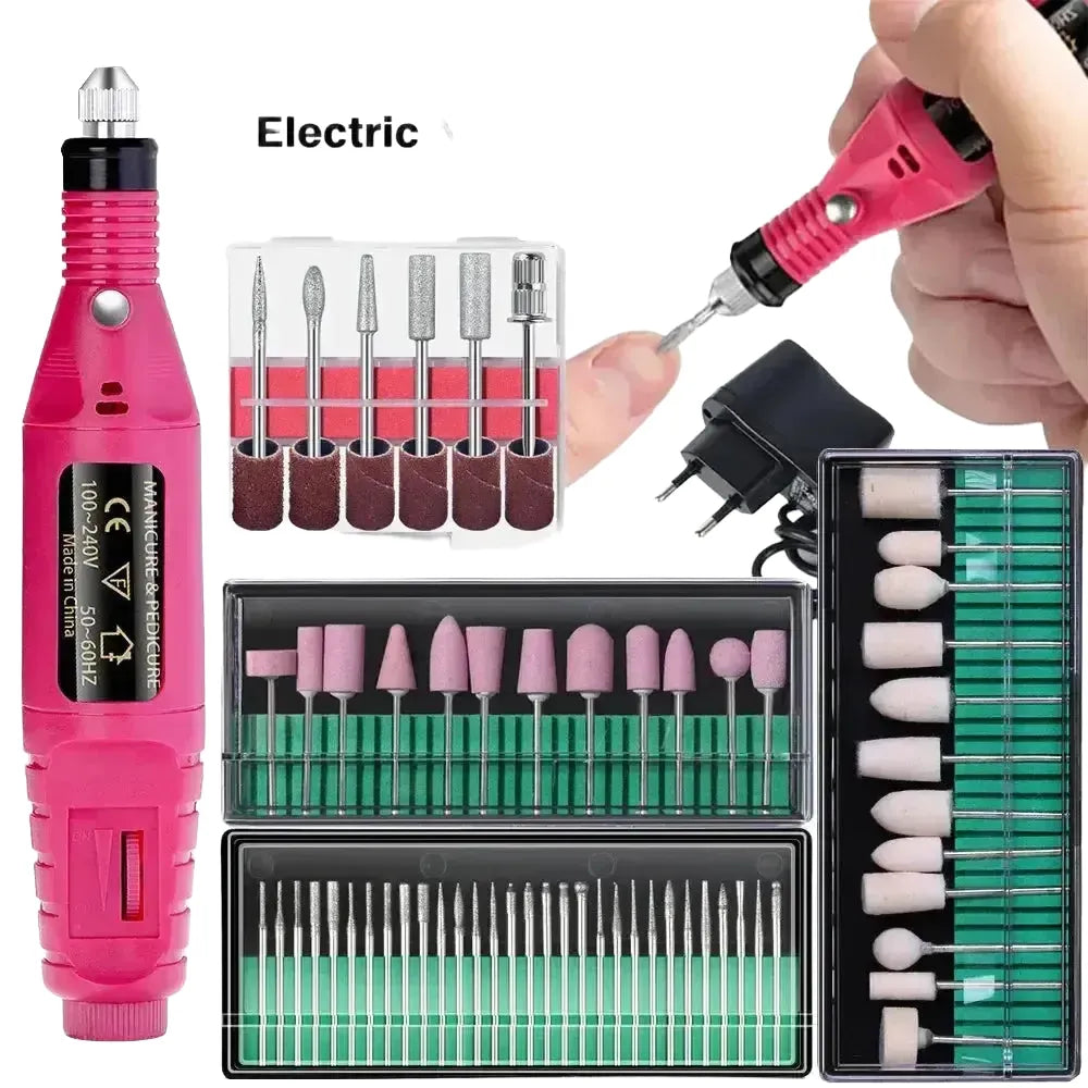 Portable Nail Drill Set for Mobile Pros — product view 1