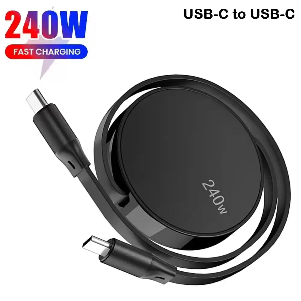 Retractable Cable Fast Charge — product view 2