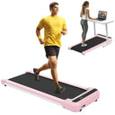 Lfly Pink Ultra Thin Home Walking Pad Treadmill Cardio