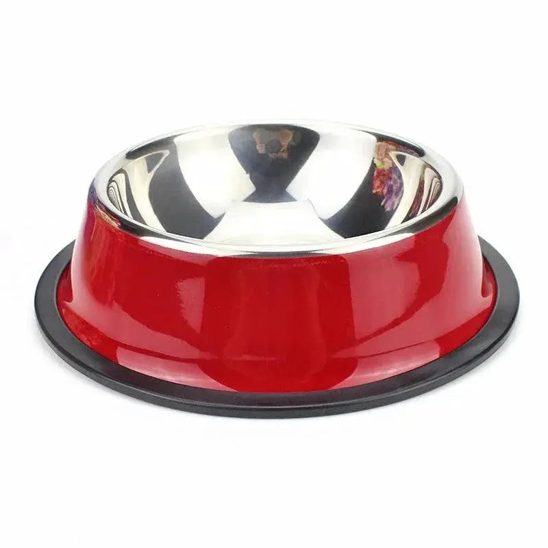 200 to 1600ml Stainless Steel Dog Bowl Non Slip Pet Feeder