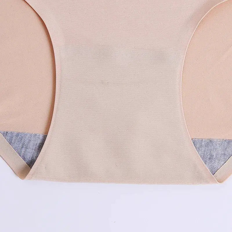 Silk Satin Seamless Plus Size Panties Set Underwear