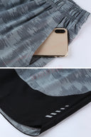 Men's Quick Dry Camouflage Workout Shorts for Summer Fitness