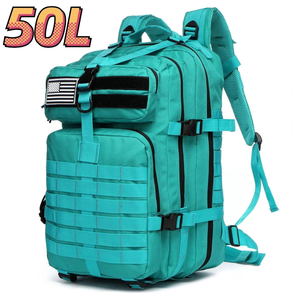Waterproof Tactical Backpack for Hiking and Fishing — product view 9