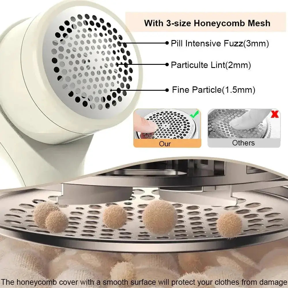 Lint Remover Portable Fabric Shaver For Clothes Fluff