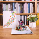 3D Animals Pop-up Cards: Butterflies, Unicorns, Cats Gifts