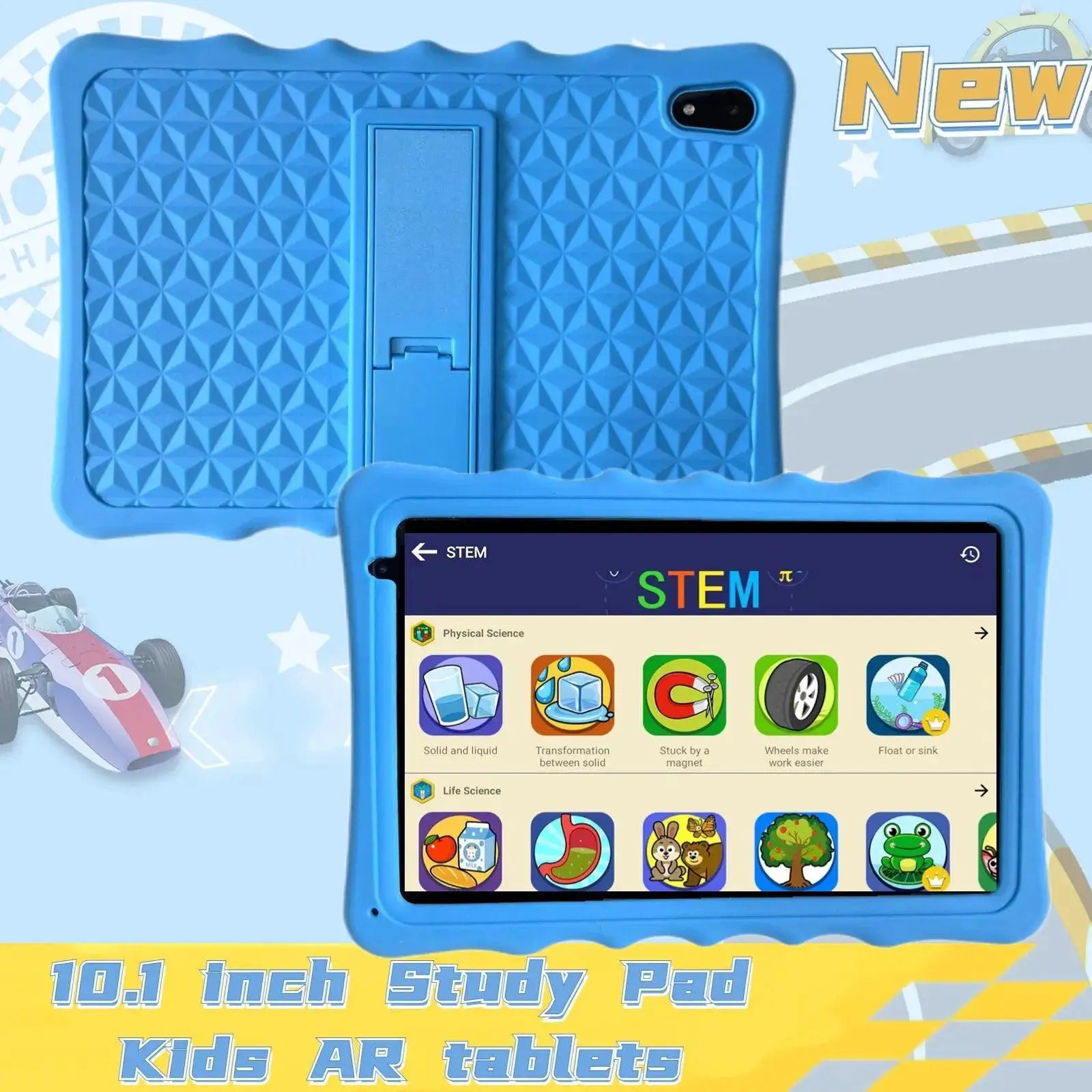 10.1-Inch HD Android Education Tablet for Kids with Eye Protection - OurLum.com