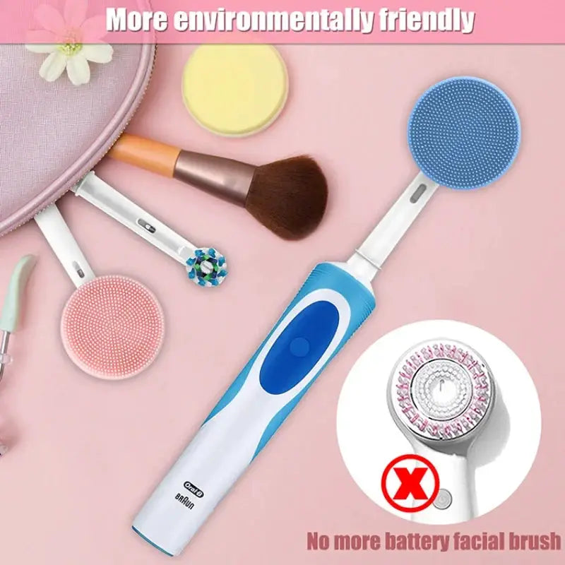 Oral B Electric Facial Cleansing Brush Replacement Heads