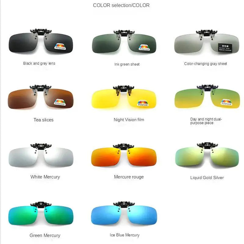 Myopia Friendly Polarized Clip On Sunglasses Outdoors