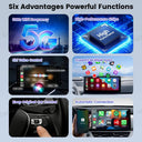 Carlinkit Mini SE Wireless CarPlay Adapter For iPhone 5GHz WiFi BT FastConnect