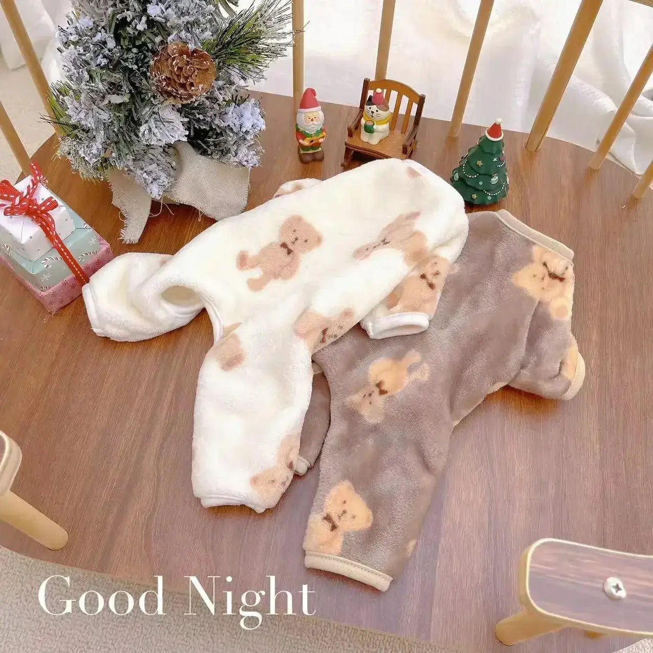 Pet Plush Jumpsuit Sweet Velvet Dog Pajamas For Pets