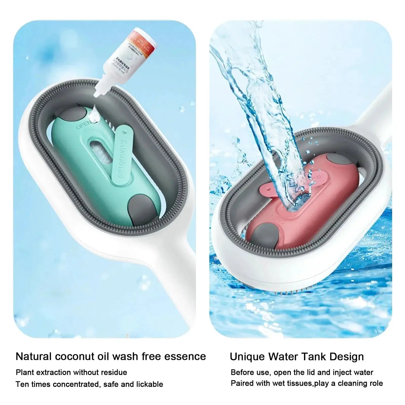 Cat Grooming Comb Hair Remover for Floating Hair and Fur
