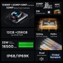 FOSSiBOT F102 Rugged Phone Battery Life