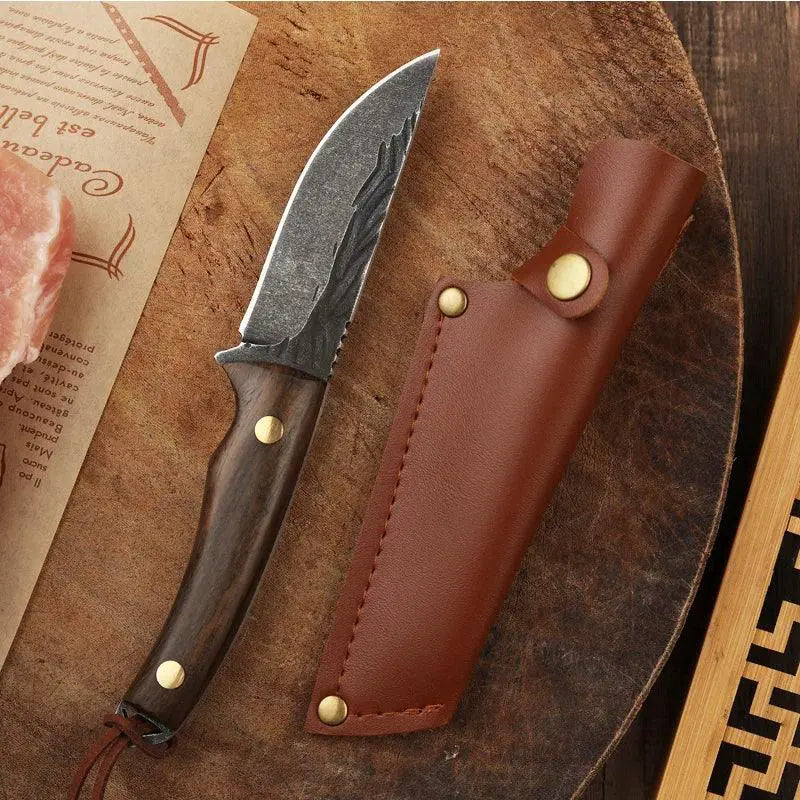 Handcrafted Stainless Steel Boning Knife Set For Chefs