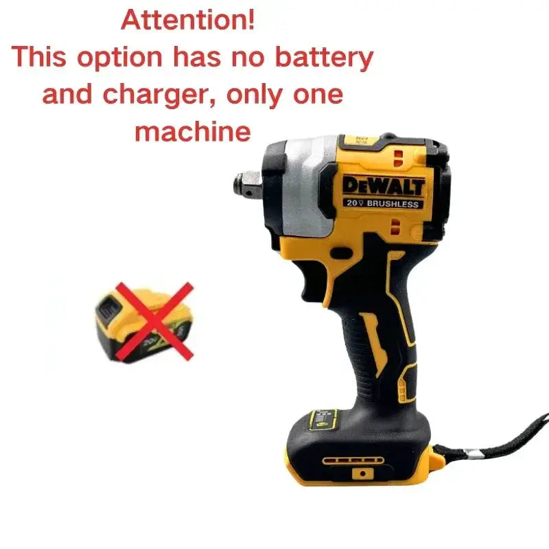 DCF922 Wireless 20V Impact Wrench High Torque 205Nm Tool