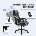VEVOR Heavy Duty Executive Office Chair with Adjustable Support
