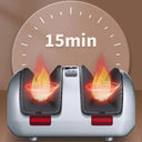 Leg Foot Massager Machine with Airbag Compression Deep Kneading Improve Foot Wellness Gray Fathers Day & Birthday Gifts for Mom