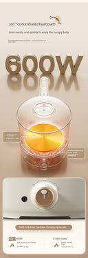 Bear Split Electric Caldron Pot For Students Multi-Functional Cooking