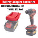 Hilti B22 22V Drill Adapter Compatible With Milwaukee Tools