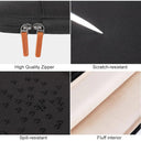 DOMISO Laptop Sleeve Case Stylish Water-Resistant Briefcase