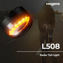 Bike Radar Tail Light for Night Rides