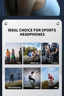 Real Bone Conduction Wireless Sport Headphones Earphones
