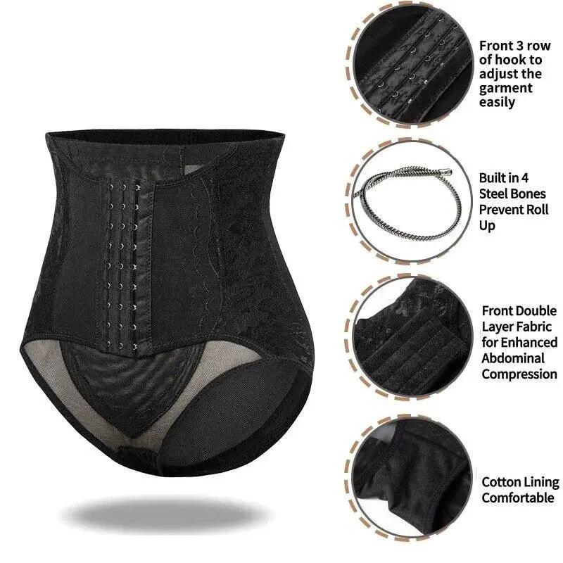 High Waist Tummy Control Shapewear Butt Lifter Body Shaper