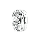 Sterling Silver Charm Bead Pendant