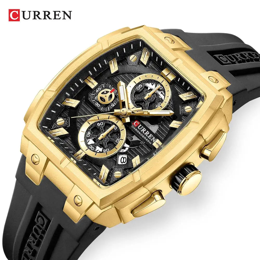Curren Men Casual Silicone Watch — product image 1