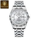Men's Luxury Stainless Steel Quartz Watch Design for Men