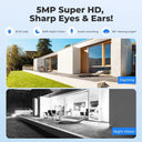 Reolink 5MP Outdoor Security Camera with Night Vision Alerts