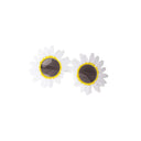Whimsical Daisy-Shaped Sunflower Sunglasses for Parties