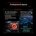 Redmi G Pro 16 Inch Gaming Laptop 240Hz E Sports PC