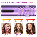 USB Automatic Curling Iron Cordless Hair Curler Device