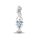 Sterling Silver Charm Summer Beach