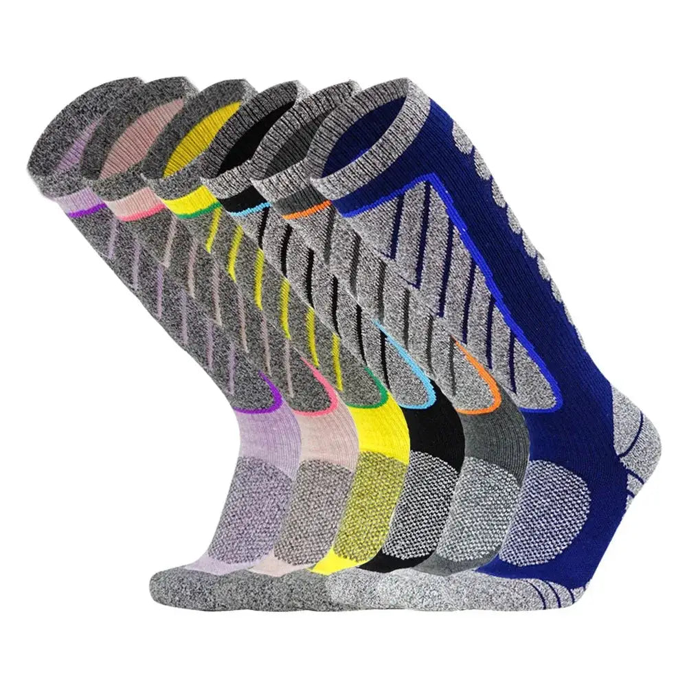 Ultimate Merino Wool Knee High Ski Socks For Winter Sports