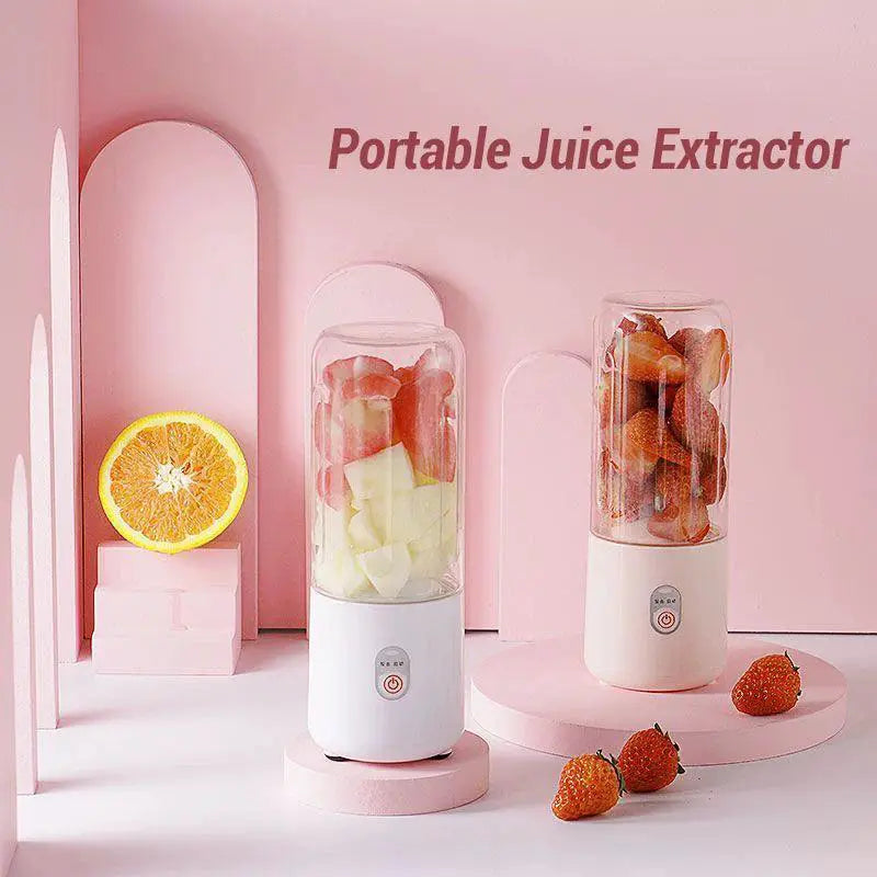 Portable Blender Bottle 500ML Fruit Juicer Travel Squeezer