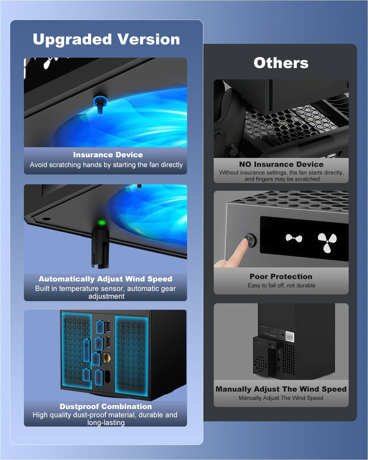 Dinofire Auto Cooling Xbox Series