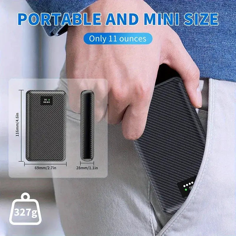 Ranwomen 30000mAh Heating Power Bank For Vests Outdoors