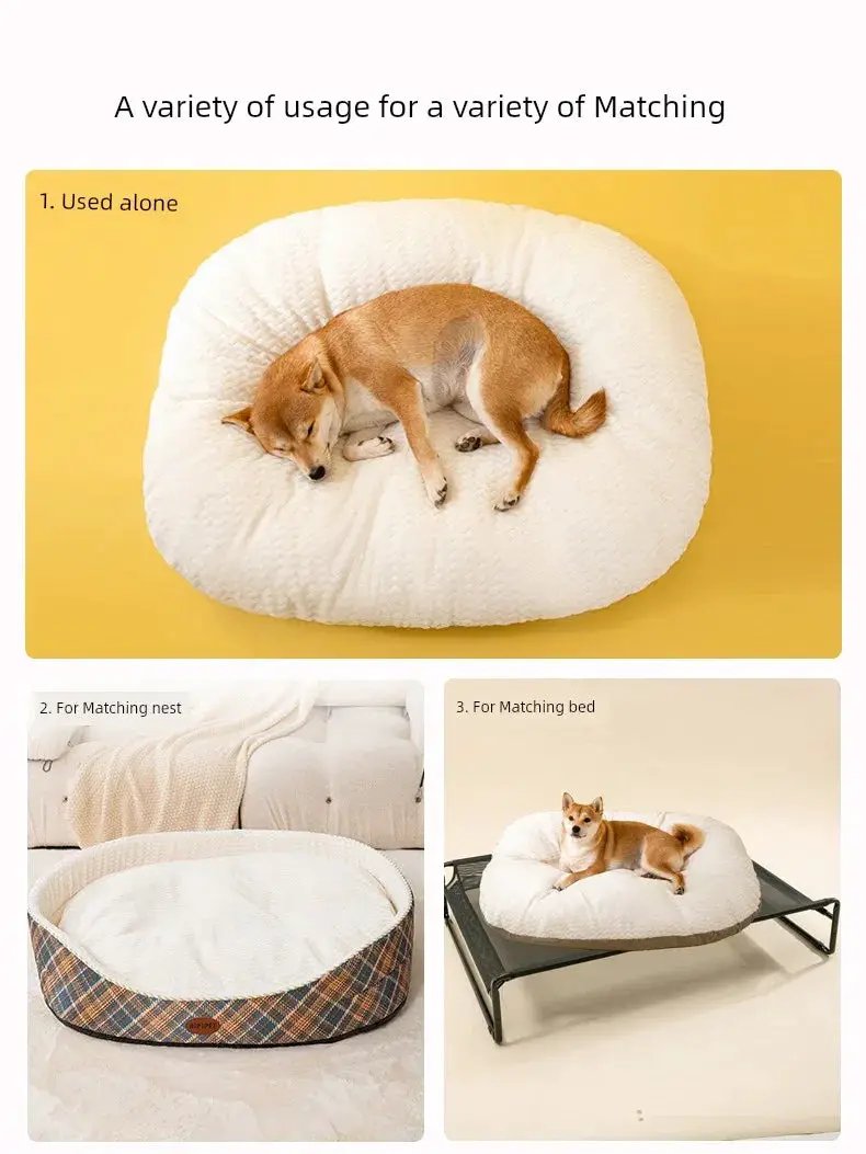 Dog Winter Kennel Mat All Year Round Sleep Bed For Pets