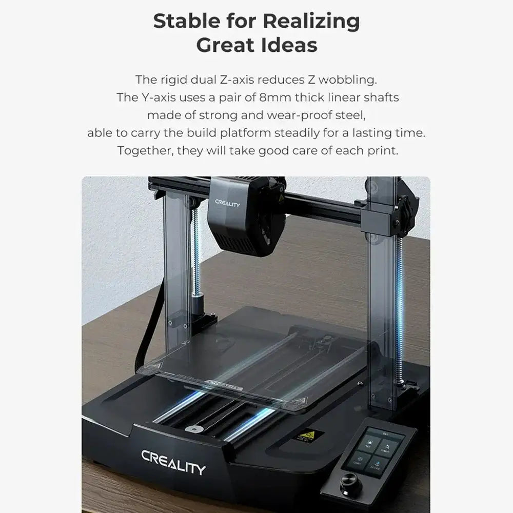 Creality Ender-3 V3 SE 3D Printer Worry-free Auto Leveling Sprite Extruder Dual Z-axis PC Spring Steel 250mm/s Fast Printing